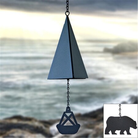 North Country Wind Bells Inc North Country Wind Bells Inc. 113.5001 Cape May Bell with bear wind catcher 113.5001